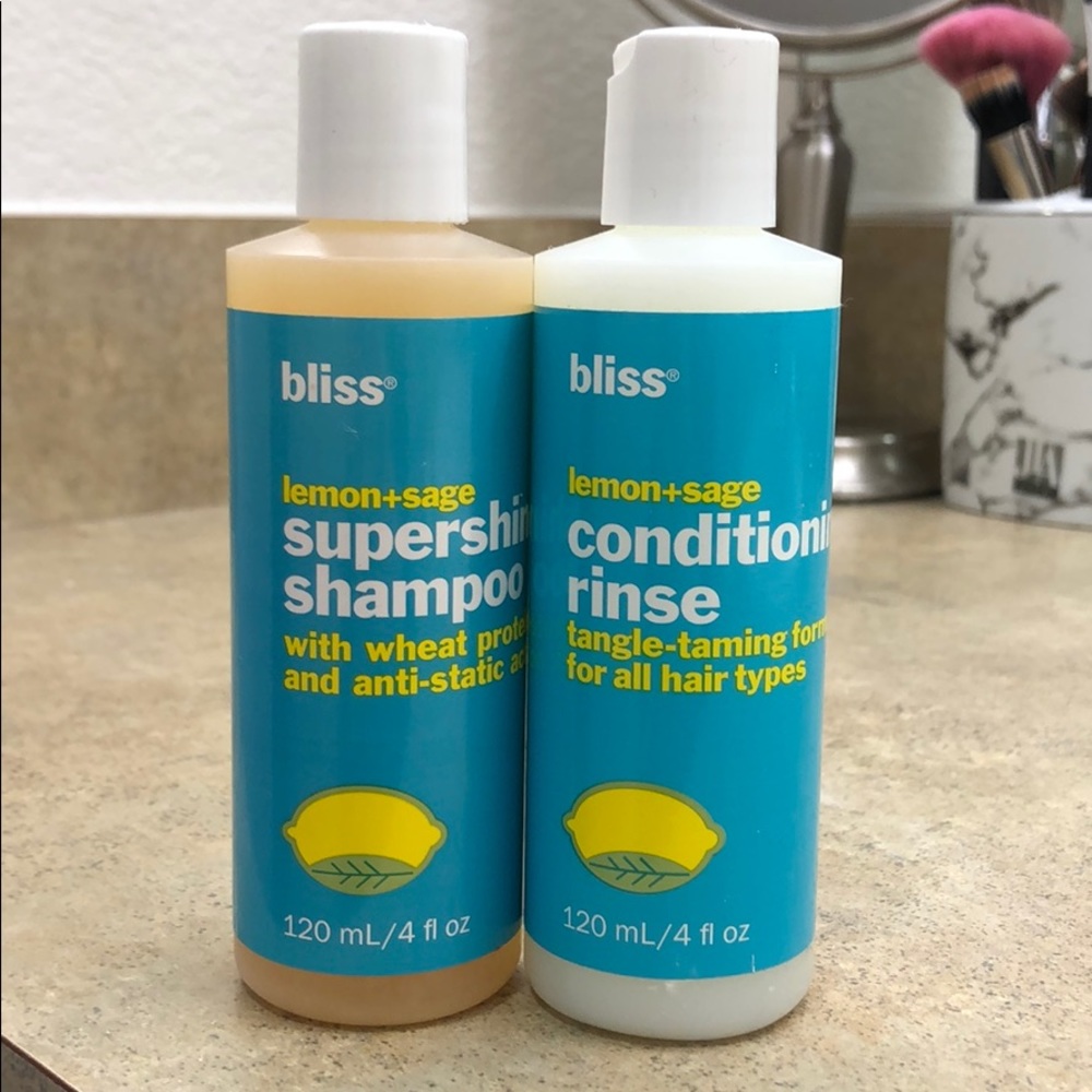 Bliss shampoo & Conditioner